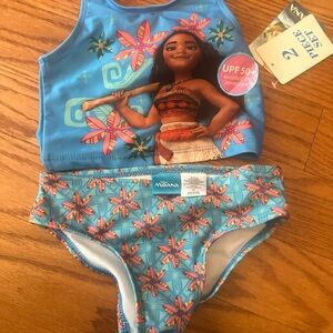 Moana swimsuit set 3T